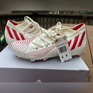 Adidas Soccer Cleats Predator Edge .3 Men's 8 Women's 9 NWT